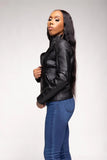 Charisma Faux Leather Moto Jacket