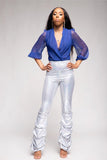 Bella Stacked Metallic Pant