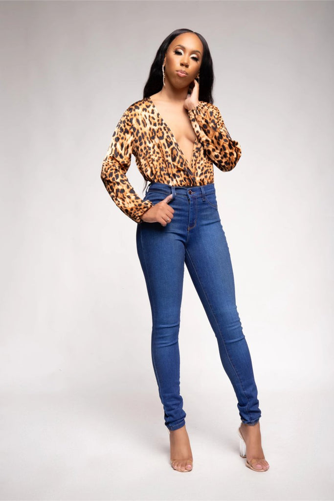 Gabriella Leopard Print Bodysuit – Akachi Luv